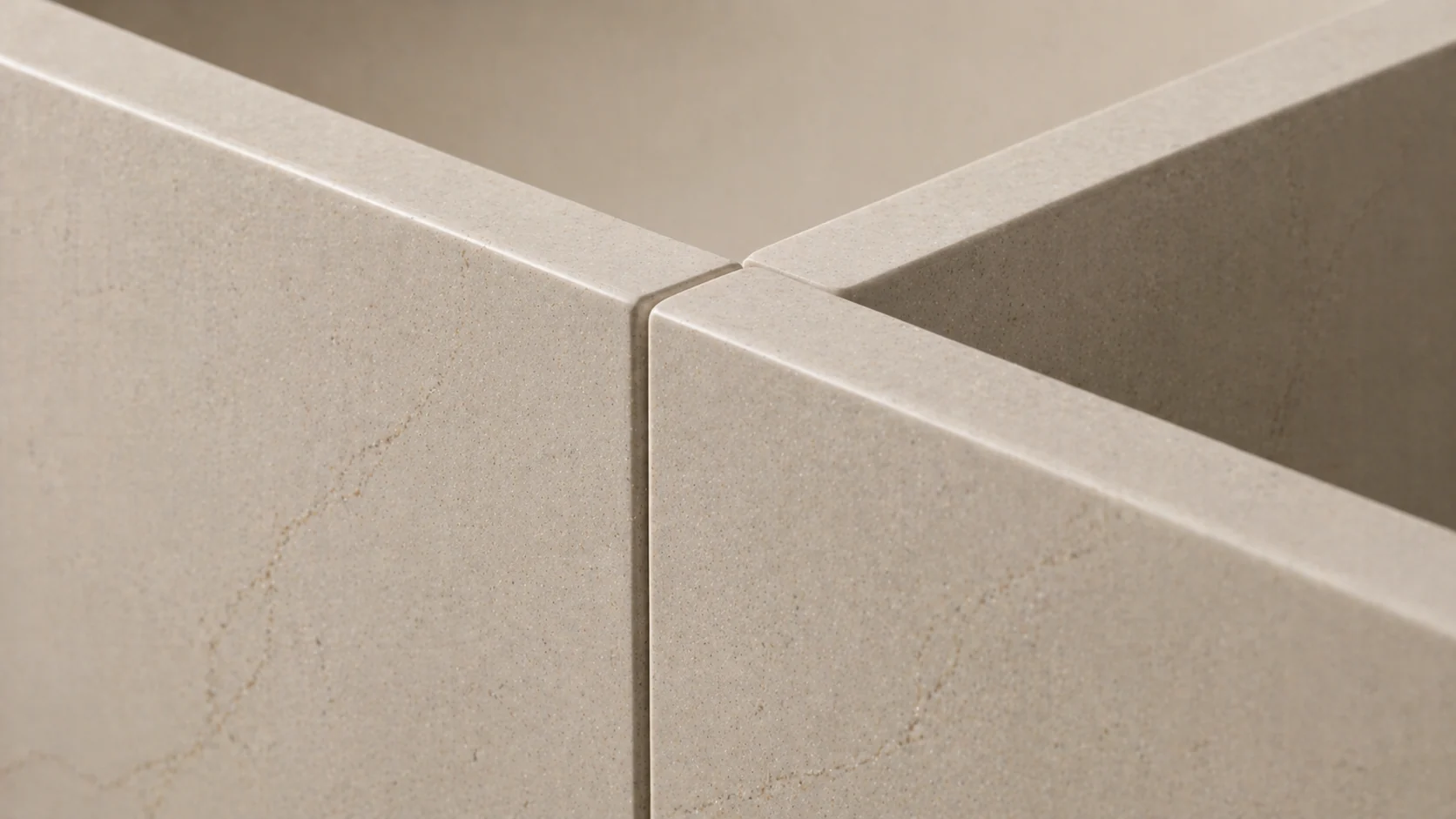 Bespoke porcelain sink detail close-up by Artiling Studio
